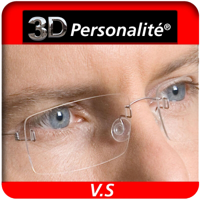 3D Visão Simples Personnalité